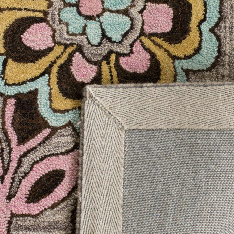 Red Barrel Studio® Warrington Handmade Wool Grey Rug & Reviews Wayfair